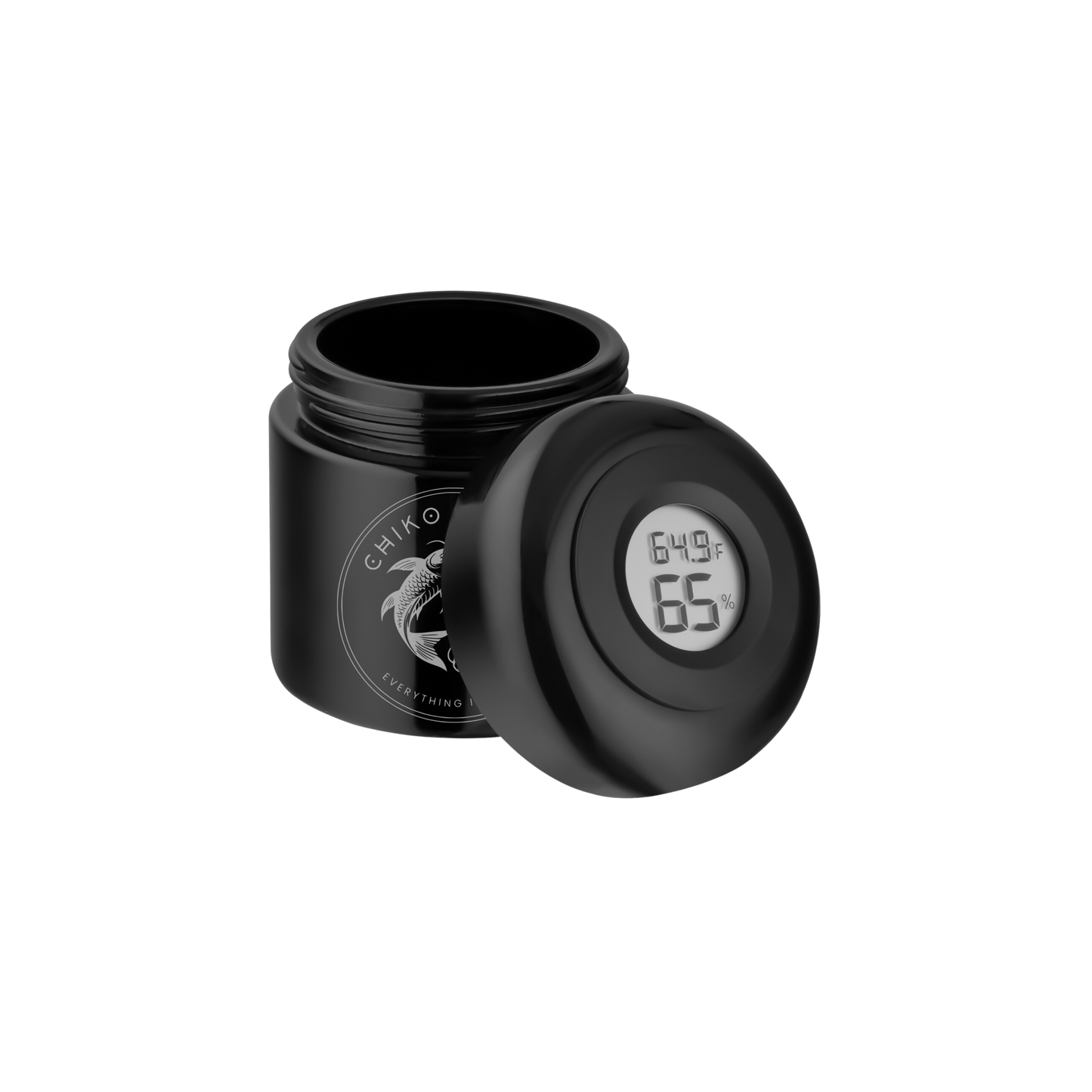 Chiko Chako® Fermentierglas mit digitalem Hygrometer (6g)