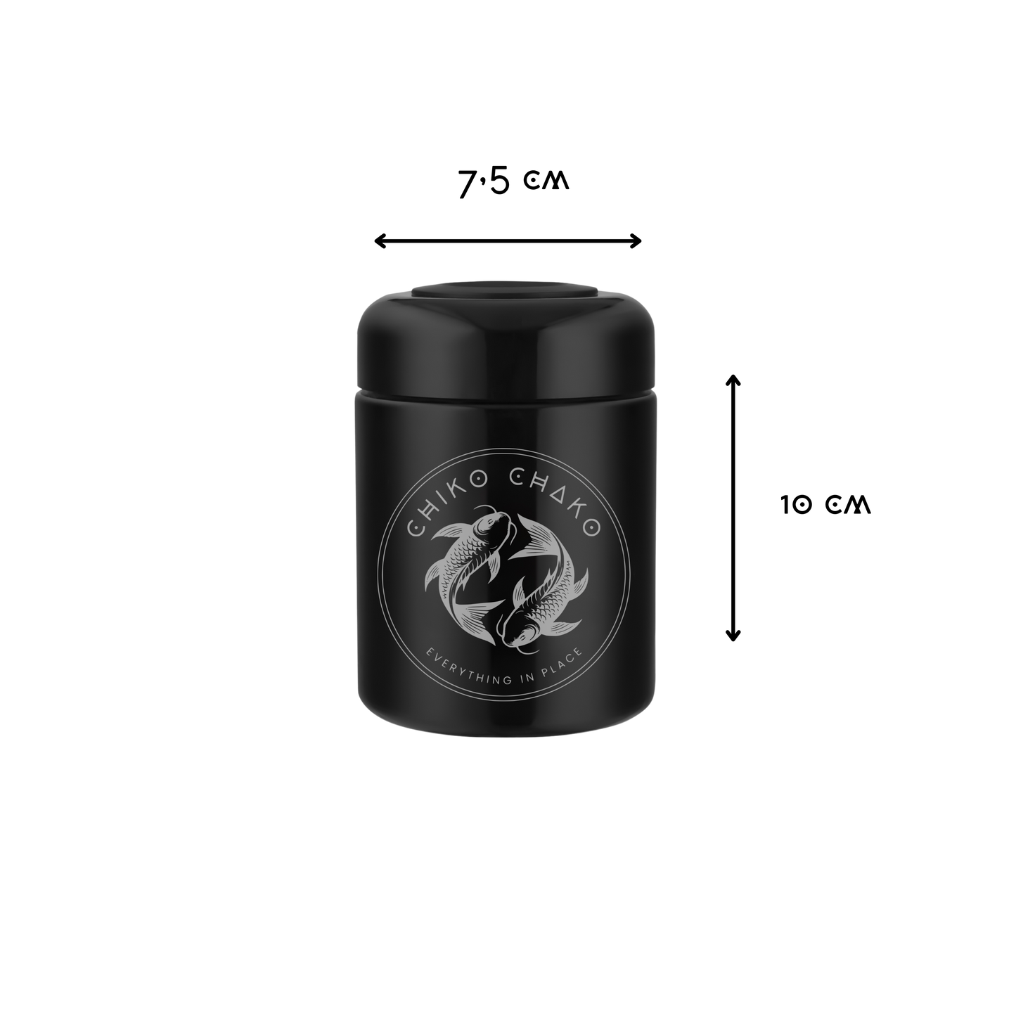 Chiko Chako® Fermentierglas mit digitalem Hygrometer (15g)