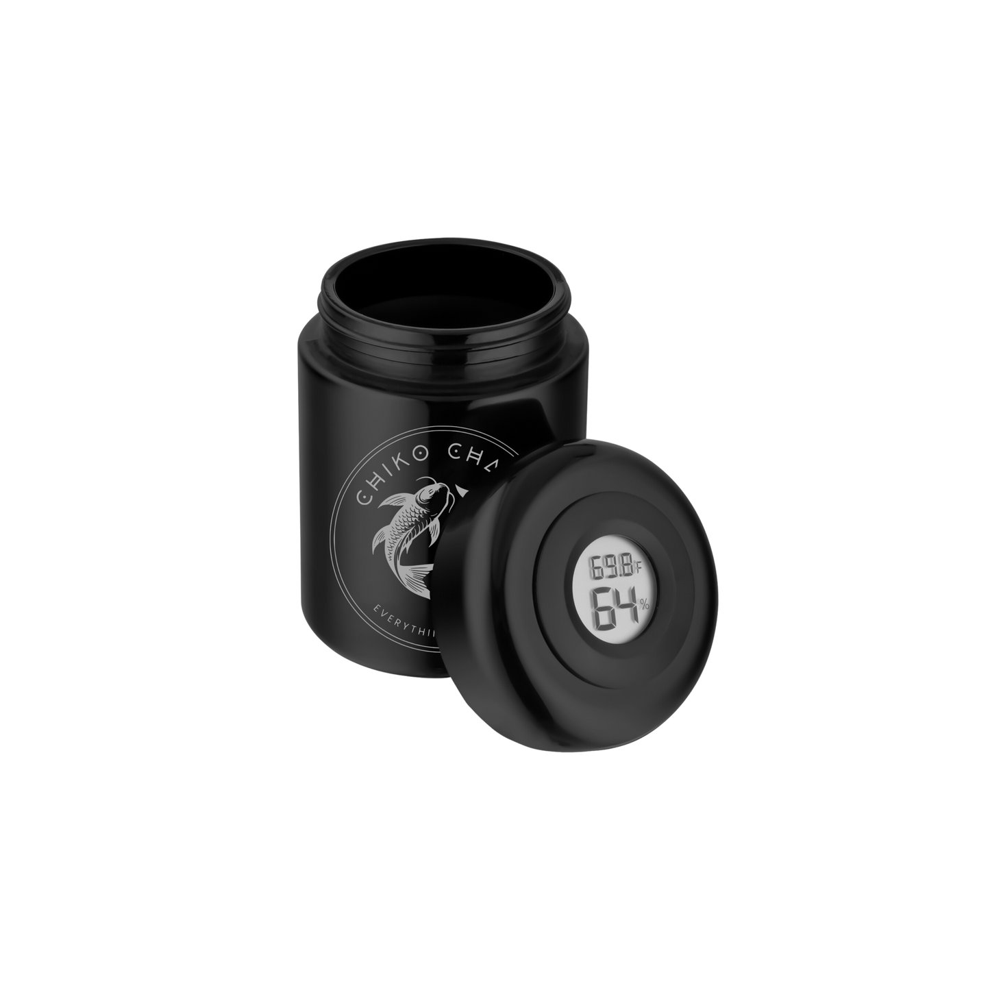 Chiko Chako® Fermentierglas mit digitalem Hygrometer (15g)