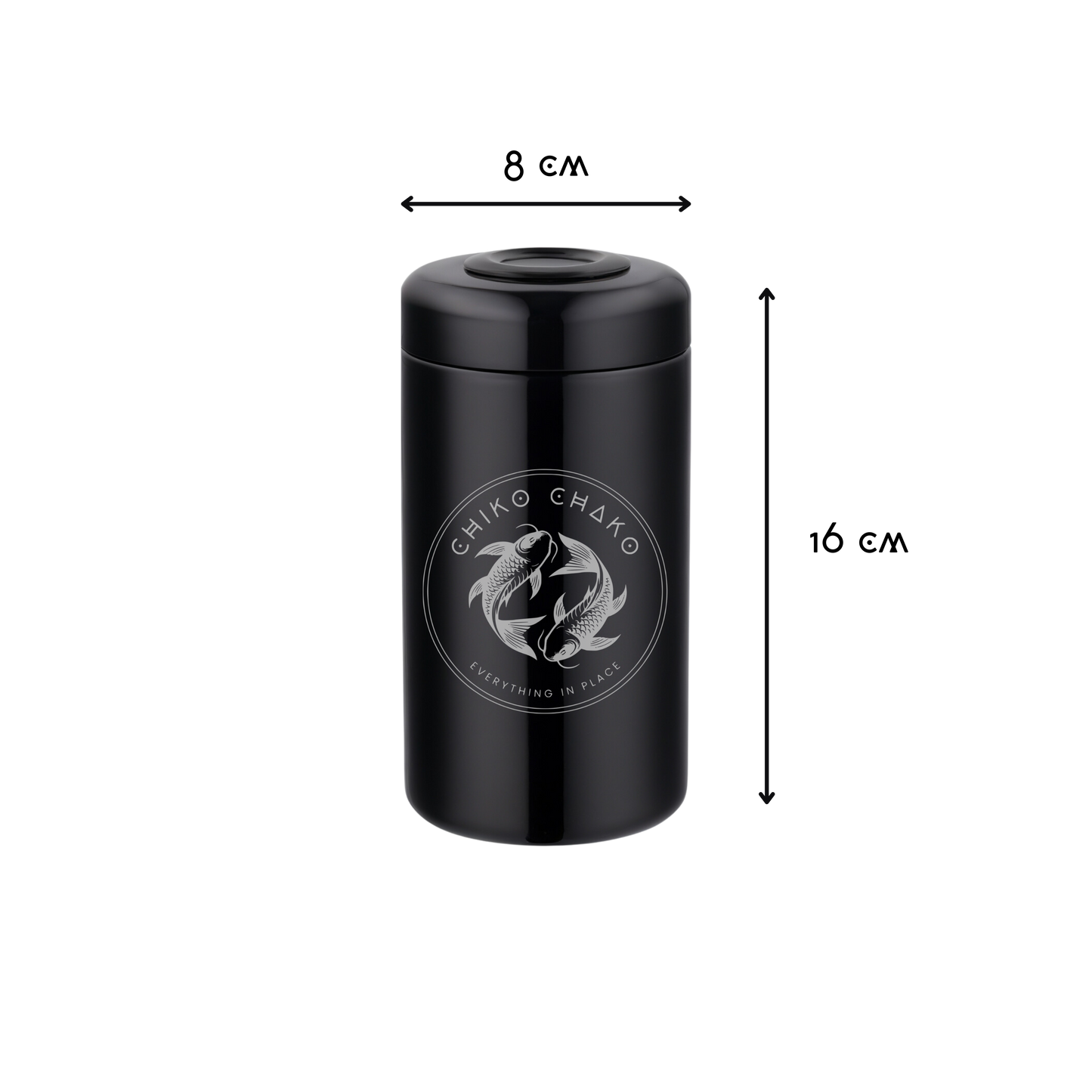 Chiko Chako® Fermentierglas mit digitalem Hygrometer (30g)